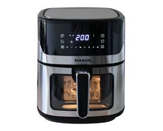 Taurus Air Fryer With Viewing Window Digital Non-Stick Black Wifi Enabled 6.5L 1600W "Smartview"