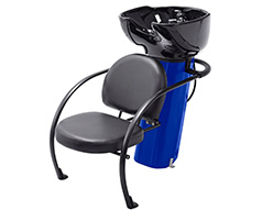 Ace Backwash Chair With Adjustable Backrest Blue 200kg 