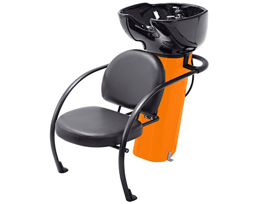 Ace Backwash Chair With Adjustable Backrest Orange 200kg