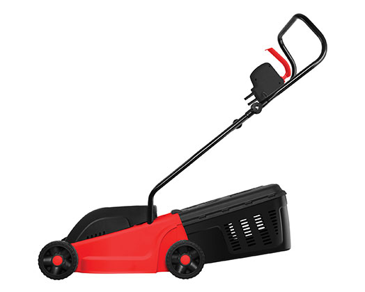 Casals Lawnmower Electric Plastic Red 300mm 1000W