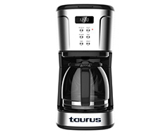 Taurus Coffee Maker Digital Stainless Steel Brushed 1.5L 1000W