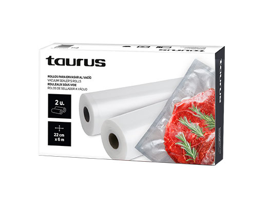 Taurus Vacuum Sealer Bags Plastic 22X600cm "VAC6000"