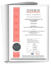 The Creative Housewares ISO 9001:2015 Certificate