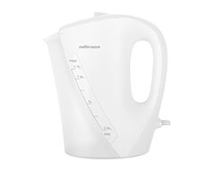 Mellerware Kettle Corded Plastic White 1.7L 2200W "Zambezi" Locally Produced