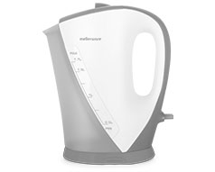 Mellerware Kettle Cordless Plastic Grey 1.7L 2200W "Zambezi" Locally Produced