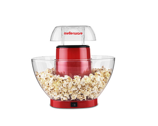 Mellerware Popcorn Maker Plastic Red 4.5L 1200W "Pop &amp; Go"