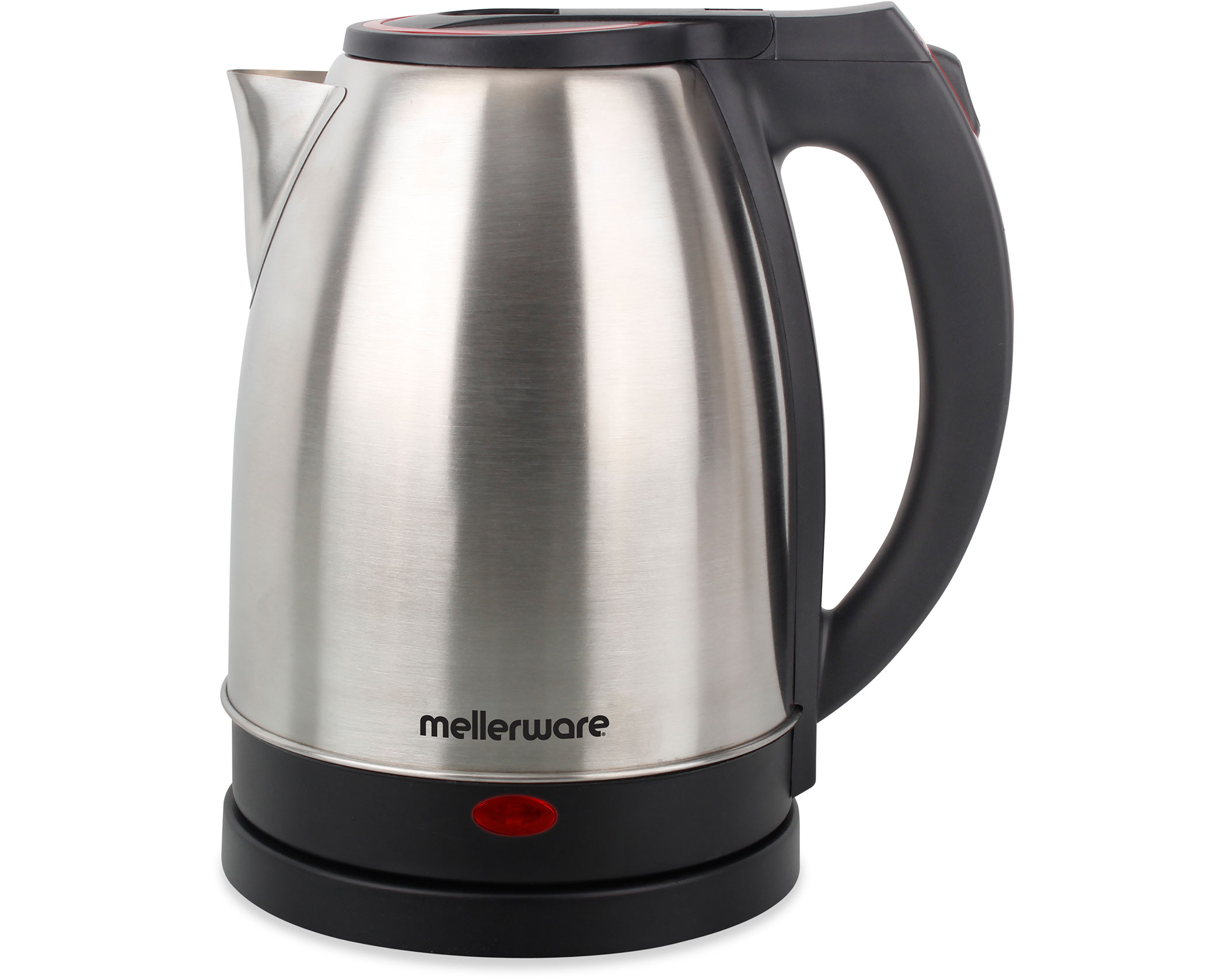 Mellerware Kettle 360 Degree Cordless Stainless Steel Brushed 1.8L
