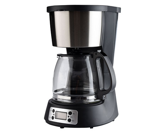Mellerware Coffee Maker Digital Drip Filter Black 1.5L 1000W "Seattle"