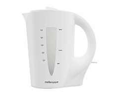 Mellerware Kettle Corded Plastic White 1.7L 2200W "Sabie" Locally Produced