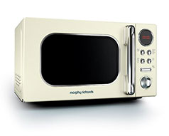 Morphy Richards Microwave Digital Stainless Steel Cream 20L 800W "Accents"