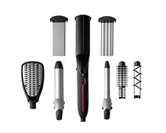 Solac Hair Curler 7 In 1 Black 50W "Expert Total Style"