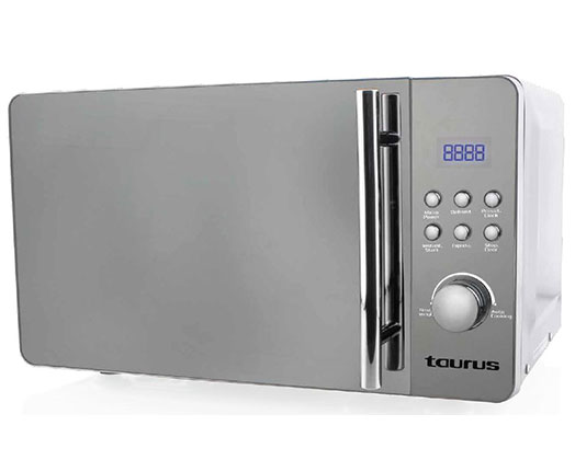 Taurus Microwave 5 Power Levels Silver 20L 700W "Microonda Digital"