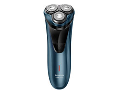Taurus Shaver Triple Head Battery Operated Blue Cordless Operation 3W "3 Side Shaver"
