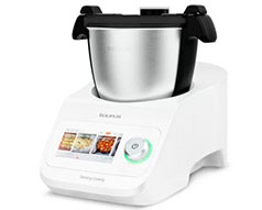 Taurus Kitchen Machine Wifi Connectivity LCD Display Stainless Steel White 3.5L 1300W "Trending Cooking"