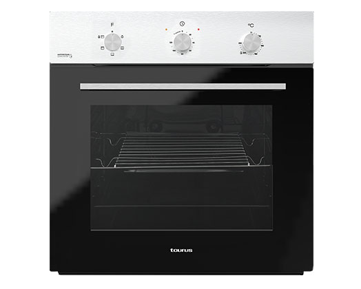TAURUS OVEN BUILT-IN ADJUSTABLE TEMPERATURE STAINLESS STEEL SILVER 65L 2200W  HS565IXM 