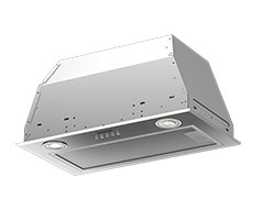 TAURUS COOKER HOOD 3 SPEED WITH BUILT IN LIGHT STAINLESS STEEL SILVER 52CM 200W  GF52IXAL 