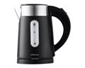 Mellerware Kettle Double Wall Cordless Stainless Steel Black 0.8L 800-900W "Siena Compact"