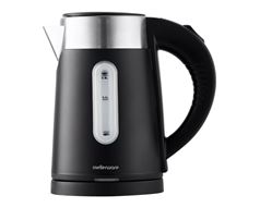Mellerware Kettle Double Wall Cordless Stainless Steel Black 0.8L 800W "Siena Compact"