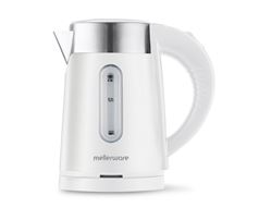 Mellerware Kettle Double Wall Cordless Stainless Steel White 0.8L 800-900W "Siena Compact"