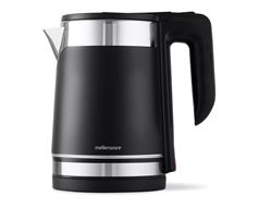 Mellerware Kettle Dual Wall 360 Degree Cordless Stainless Steel Black 1.8L 1800W "Tempus"