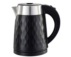 Mellerware Kettle 360 Degree Cordless Plastic Black 1.8L 1500W "Mirage"