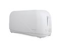 MELLERWARE TOASTER 4 SLICE PLASTIC WHITE 1300W  HOT SLICE 