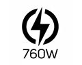 760W