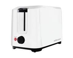 Mellerware Toaster 2 Slice Plastic White 7 Heat Settings 700W "Eco"