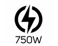 750W