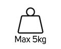 Max Weight 5kg