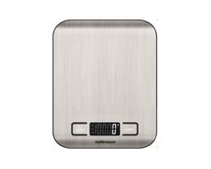 Mellerware Kitchen Scale Battery Operated Lcd Display Stainless Steel Silver 5Kg "Weigh 2 Go"