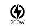 200W