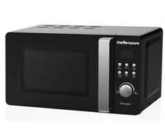 Mellerware Microwave 5 Power Levels Black 20L 700W  Scorpio 