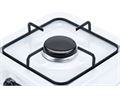 Die cast aluminium holder with enamel burner