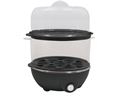 Mellerware Egg Boiler 7 Egg Plastic Black 2 Tier 90W "Egg Master"