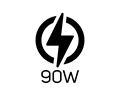 90W