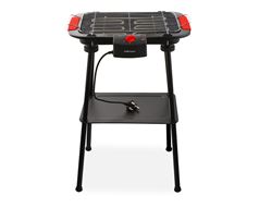 Mellerware Grill Electric Black Variable Heat Settings 2000W "Grill Master Stand"