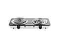 Mellerware Hotplate Double Powder Coat Black & White Spiral Plate 2500W "PowerPlus" LOCALLY PRODUCED