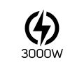 Powerful 3000W