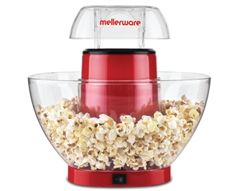 Mellerware Popcorn Maker Plastic Red 4.5L 1200W  Pop & Go 