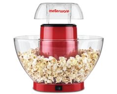 Mellerware Popcorn Maker Plastic Red 4.5L 1200W "Pop & Go"