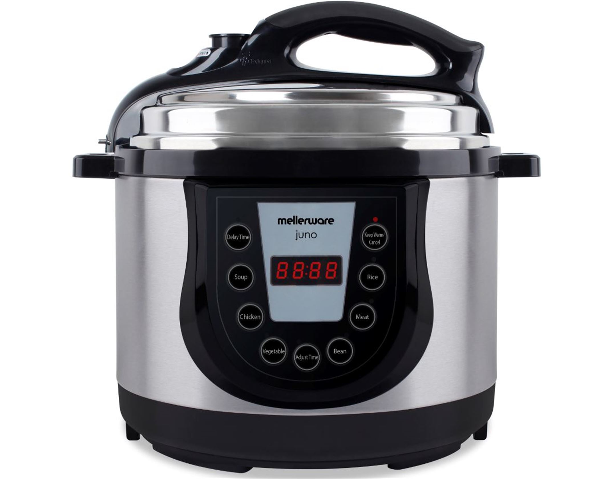 Mellerware Pressure Cooker Stainless Steel Silver 5L 900W