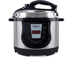 Mellerware Pressure Cooker Stainless Steel Silver 5L 900W "Juno"