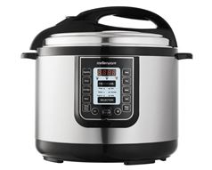 Mellerware Pressure Cooker With Led Display Stainless Steel Silver 8L 1300W "Juno Xl"
