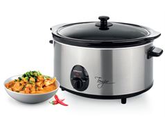 Mellerware Slow Cooker Stainless Steel Brushed 3.5L 240W "Tempo" #