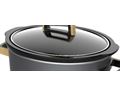 Oval shaped for maximum capacity