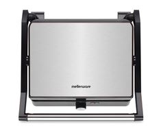 Mellerware Panini Press 4 Slice Non-Stick Black 2200W  Grande Press 
