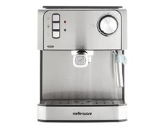 Mellerware Coffee Maker Espresso Stainless Steel Brushed 20Bar 850W "Genoa"