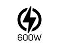 600W