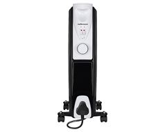 Mellerware Heater 11 Fin Oil Filled Steel Black 3 Heat Settings 2500W "Mohabi 2500" #